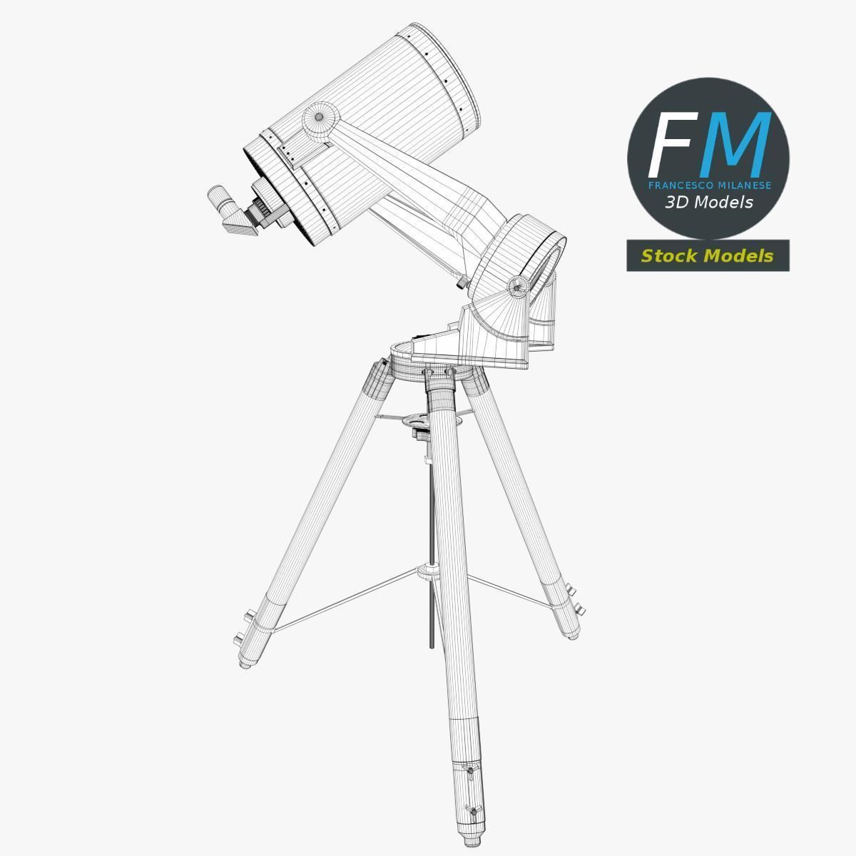 Telescope 2 3D model_7