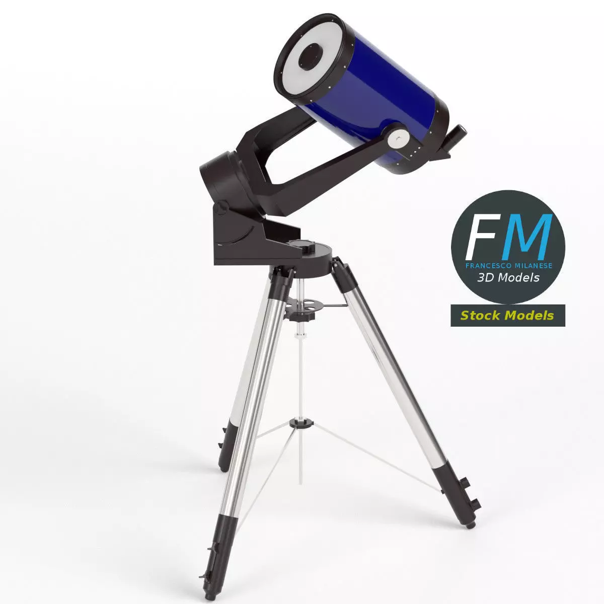 Telescope 2 3D model_0