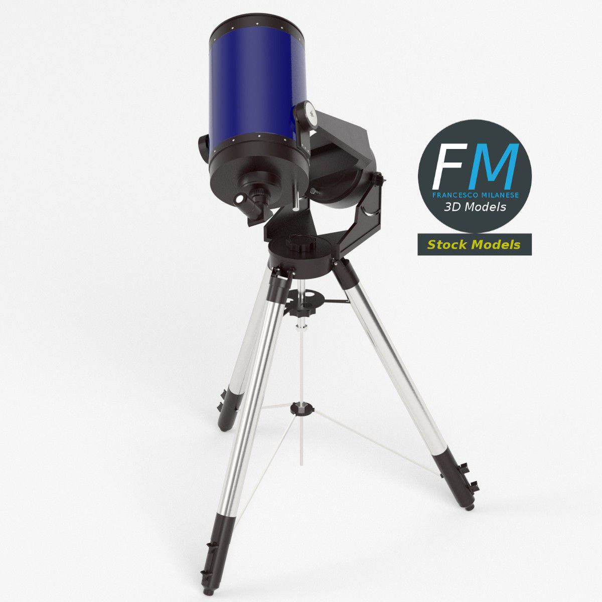 Telescope 2 3D model_2