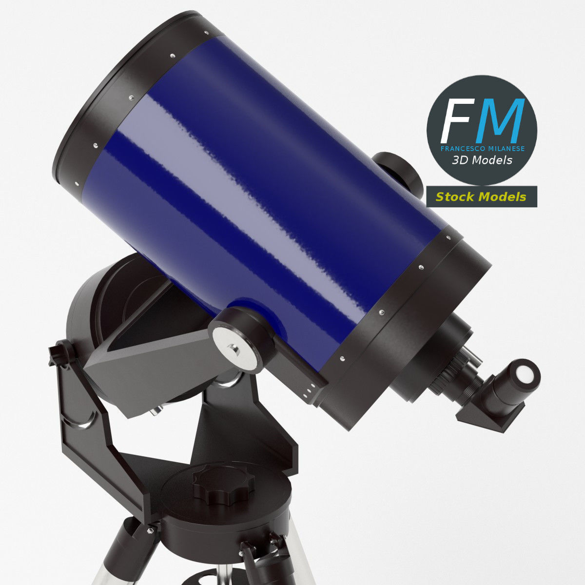 Telescope 2 3D model_5
