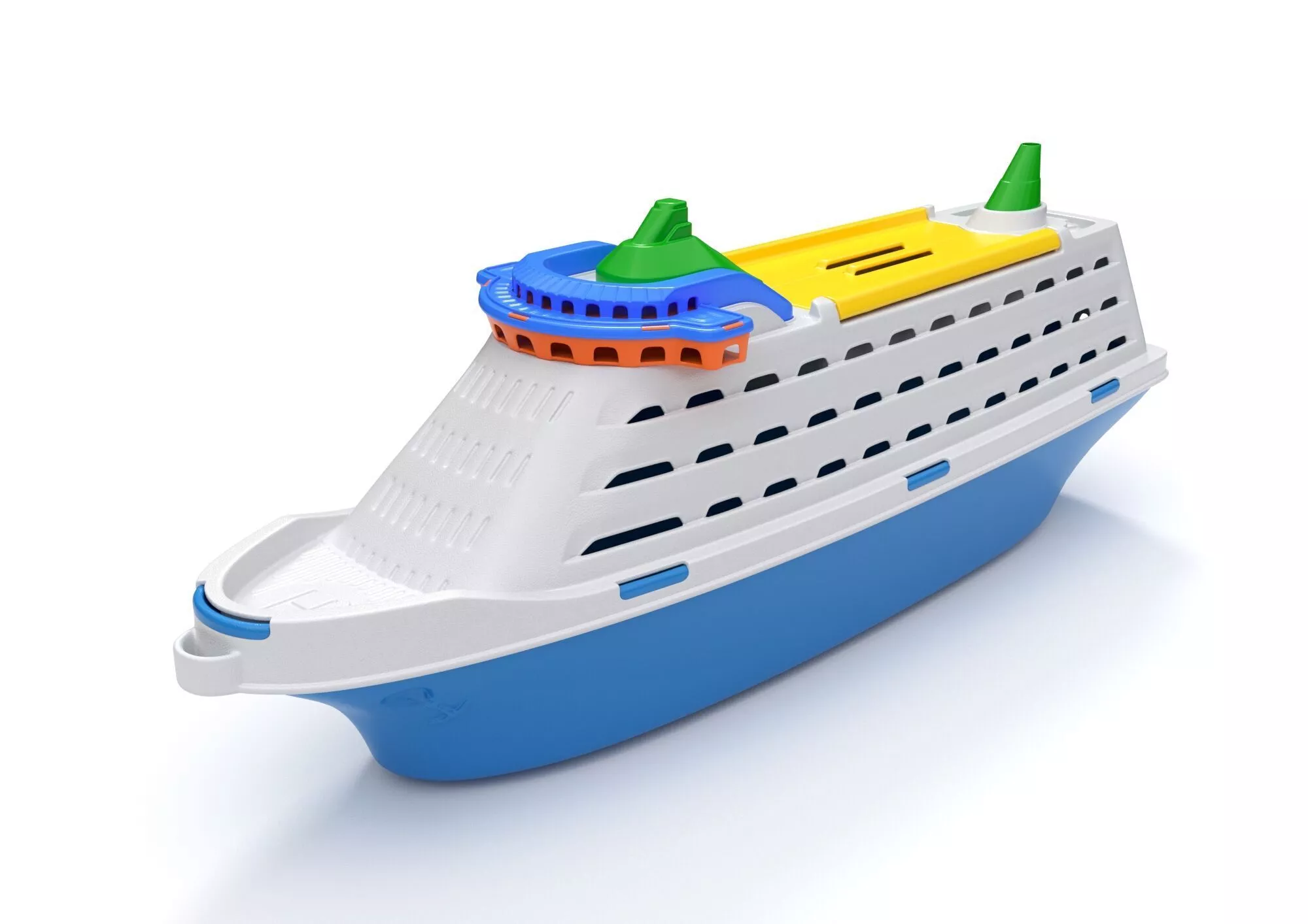 Toy Cruise Ship 3D model 3D model