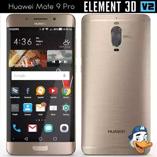 Huawei Mate 9 Pro for Element 3D