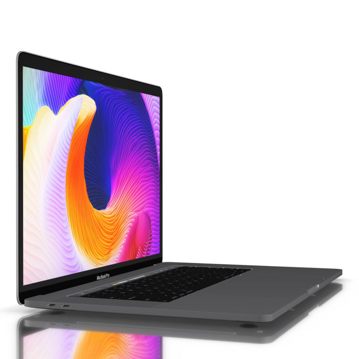 Apple Macbook Pro 15 Inch A1707 for Element 3D 3D model_12