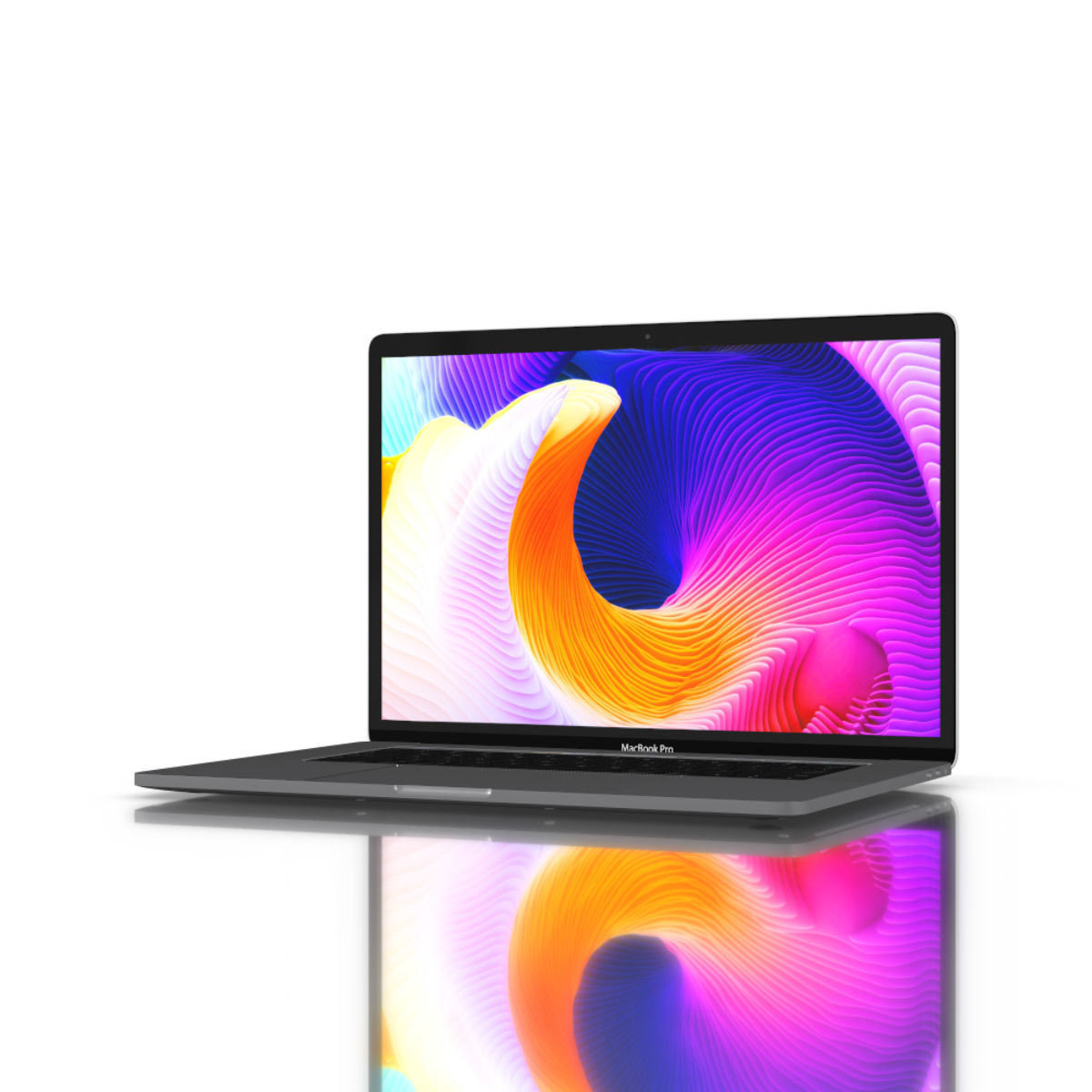 Apple Macbook Pro 15 Inch A1707 for Element 3D 3D model_7