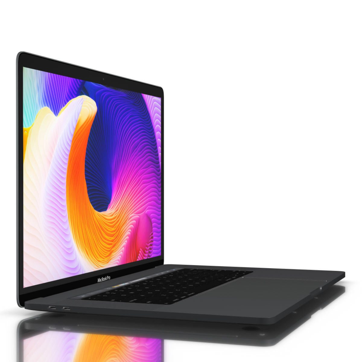 Apple Macbook Pro 15 Inch A1707 for Element 3D 3D model_5