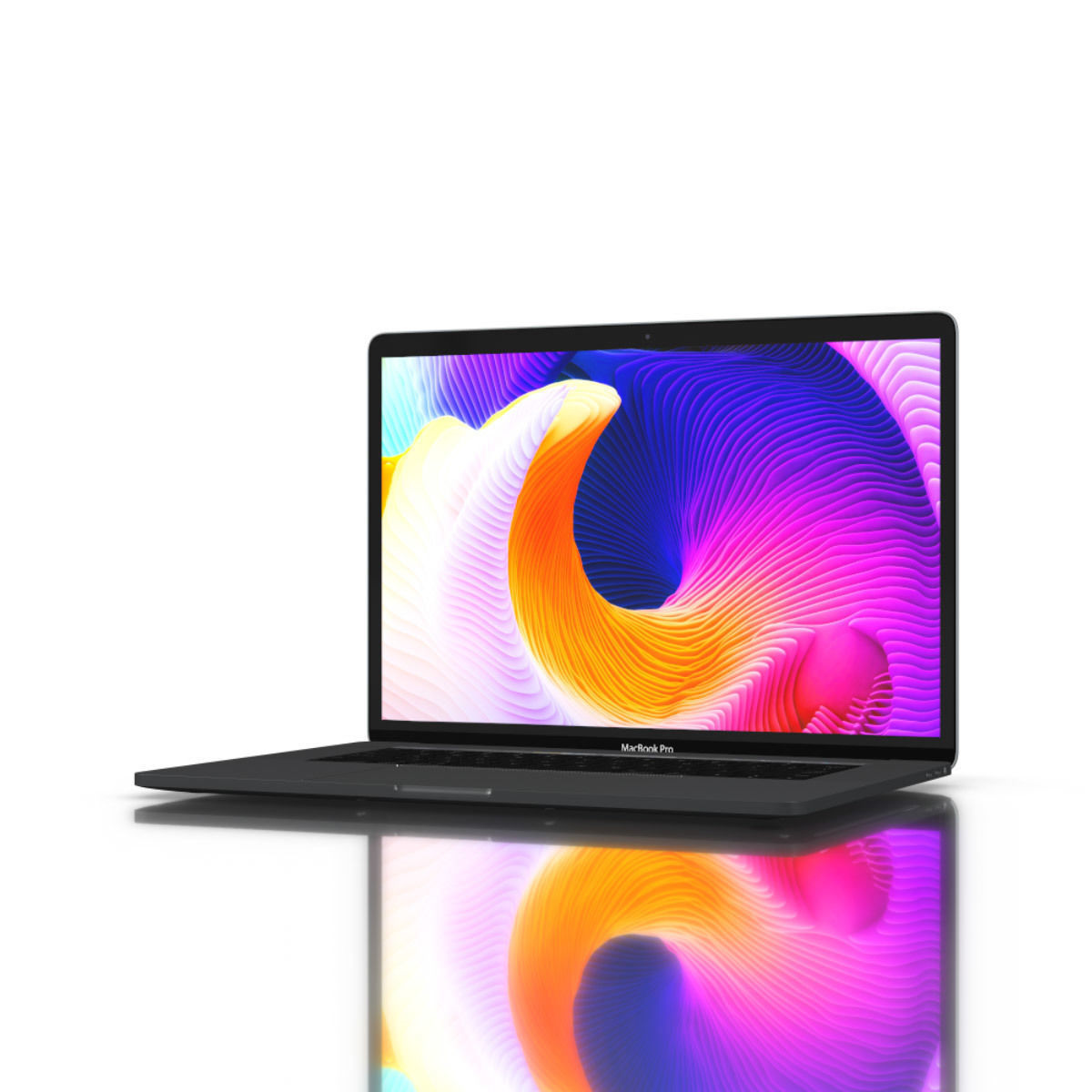 Apple Macbook Pro 15 Inch A1707 for Element 3D 3D model_1