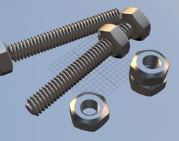 Free Screw 3D Printing Models | CGTrader