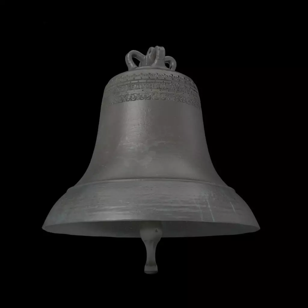 Church bell 3D model_0