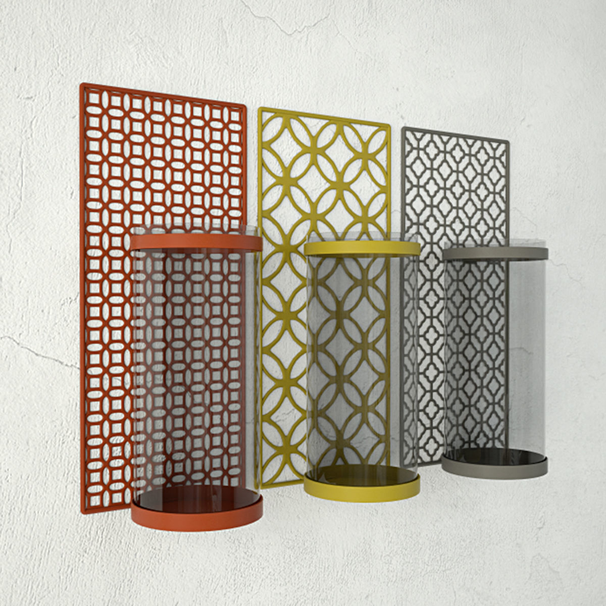 Heart of Lisbon Wall Sconce Set 3D model_3