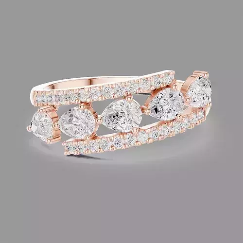 Light Wt Diamond Ring 