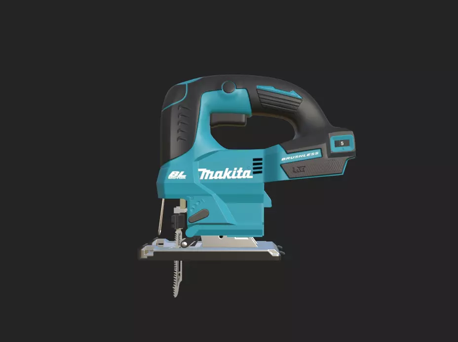 Makita Cordless Jigsaw 3D model