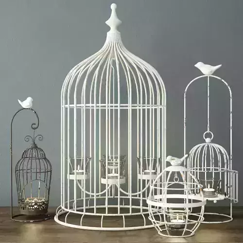 Birdcage Candleholders