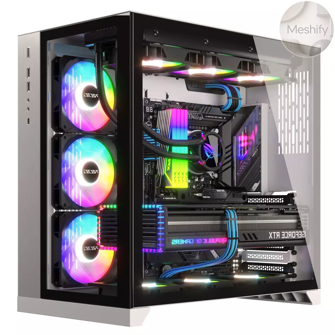 ASUS Gaming PC 2 3D model