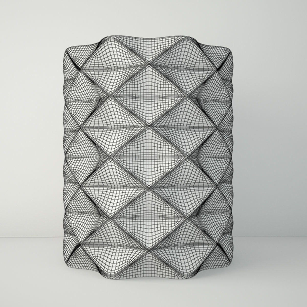 Garden Stools 5 3D model_2