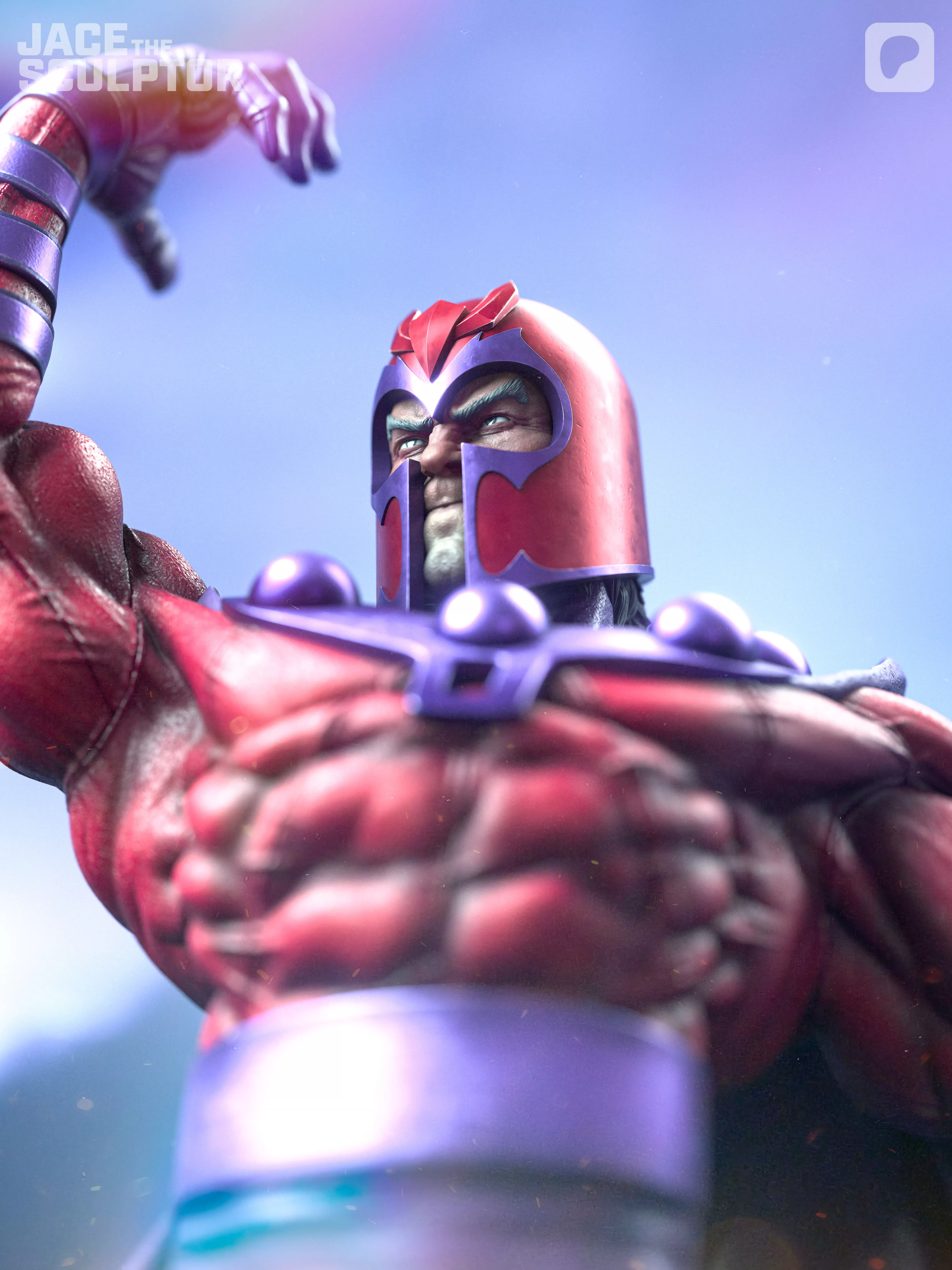 Magneto - STL ready to 3D print 3D print model