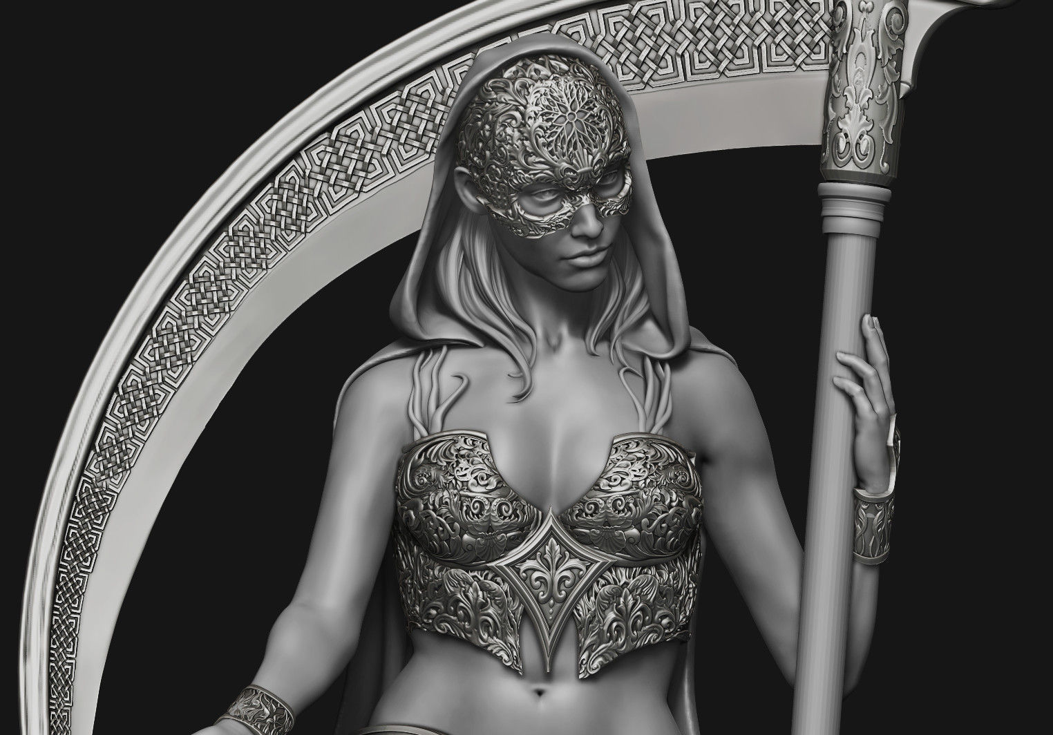 Bella Muerte 3D print model_3