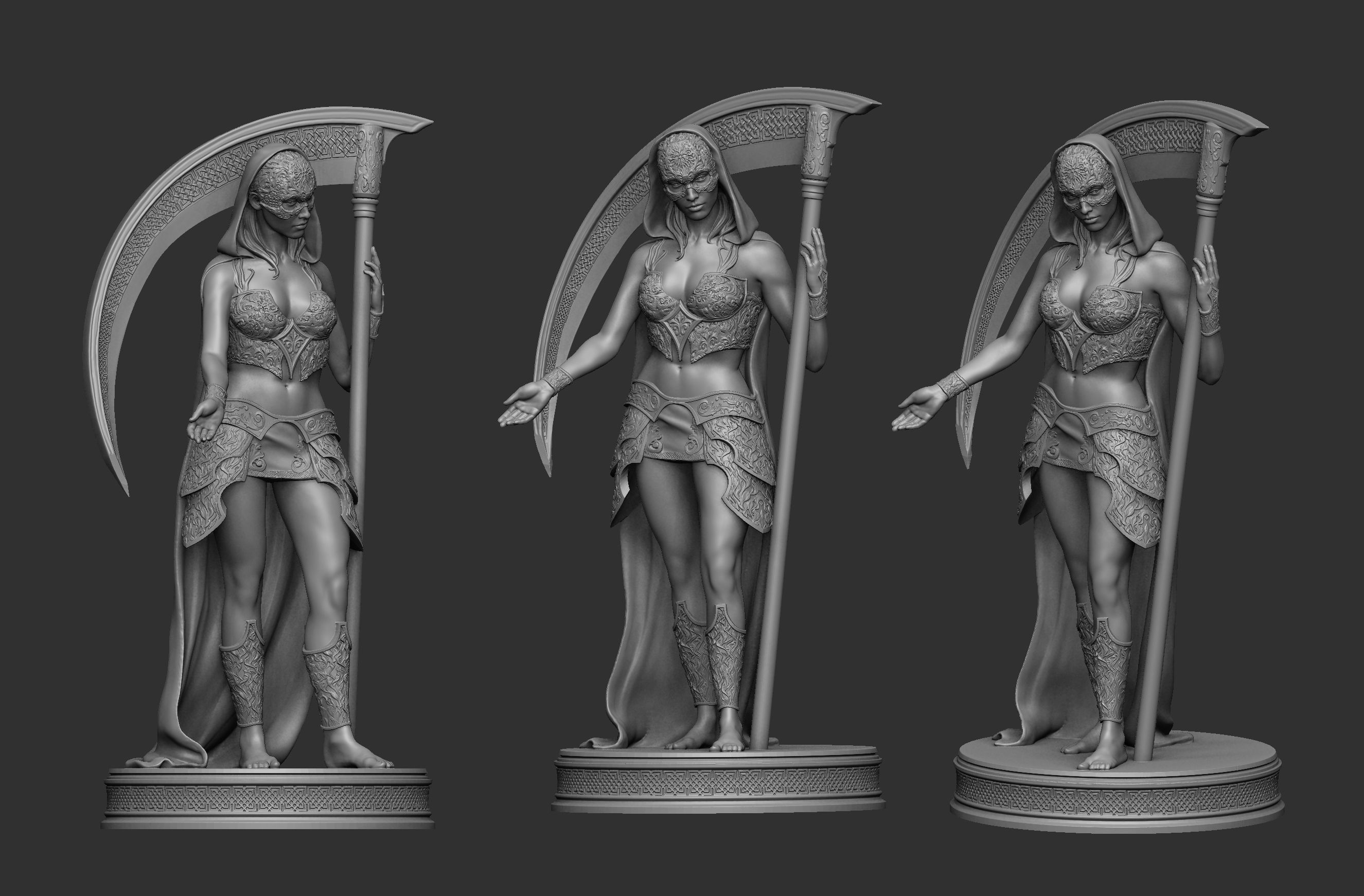 Bella Muerte 3D print model_7