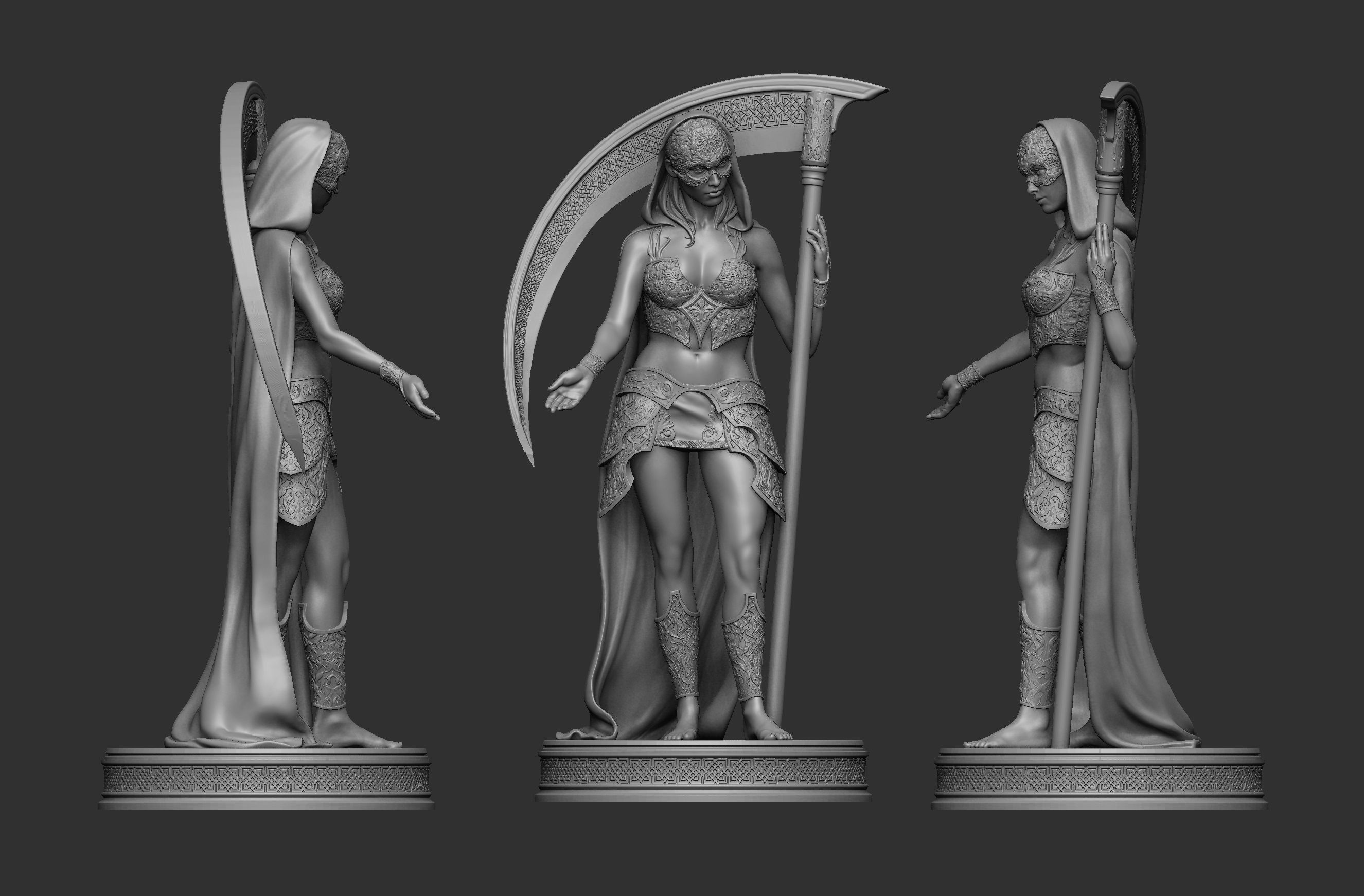 Bella Muerte 3D print model_4