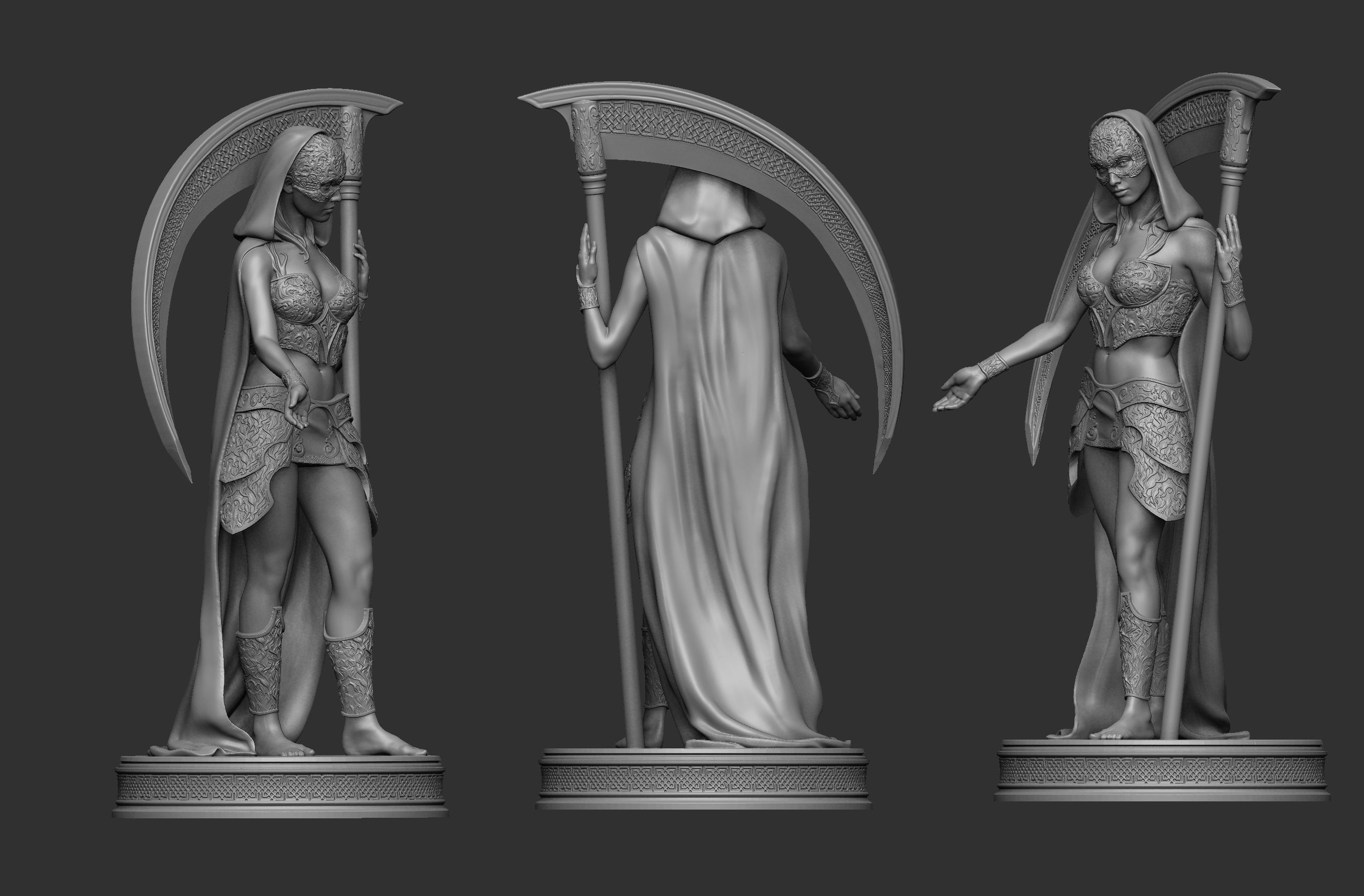 Bella Muerte 3D print model_6