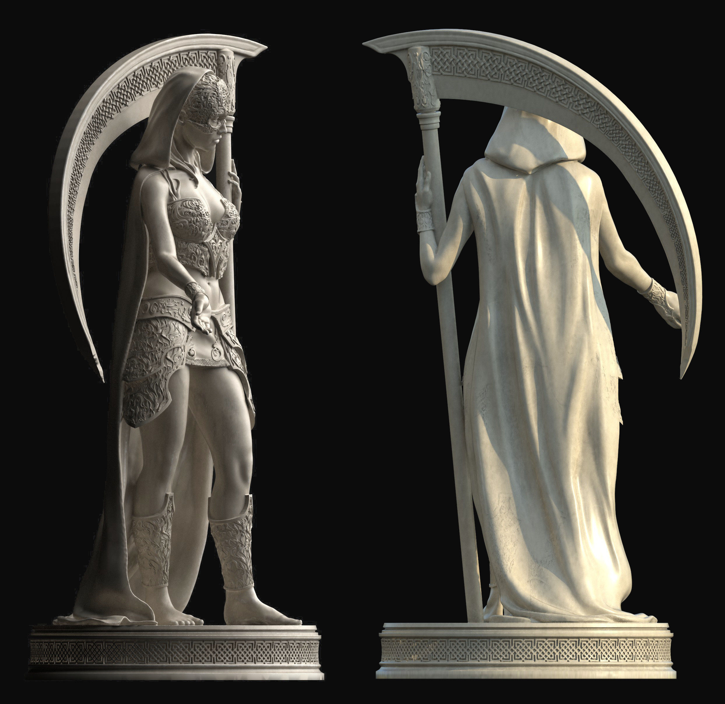 Bella Muerte 3D print model_2