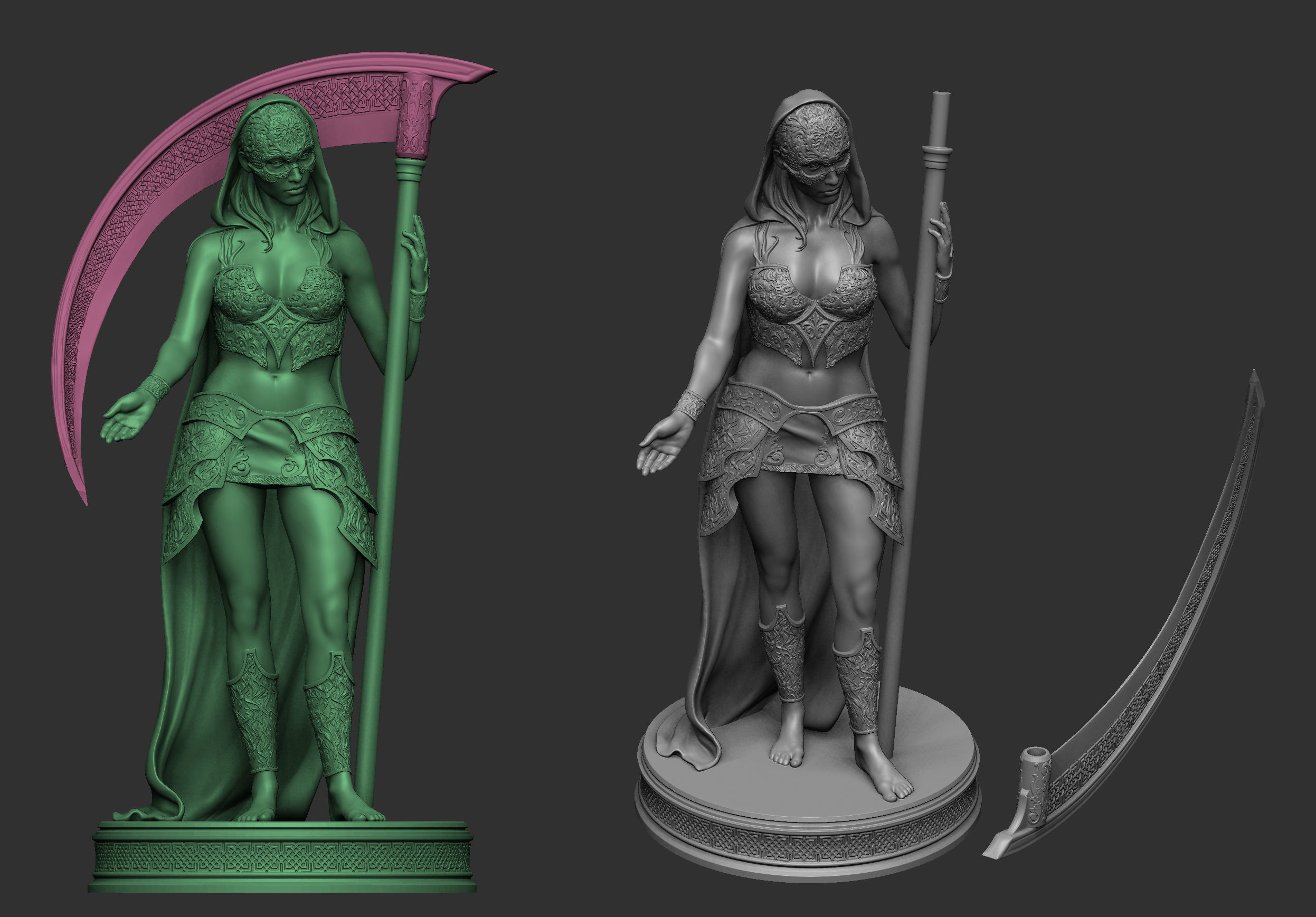 Bella Muerte 3D print model_10