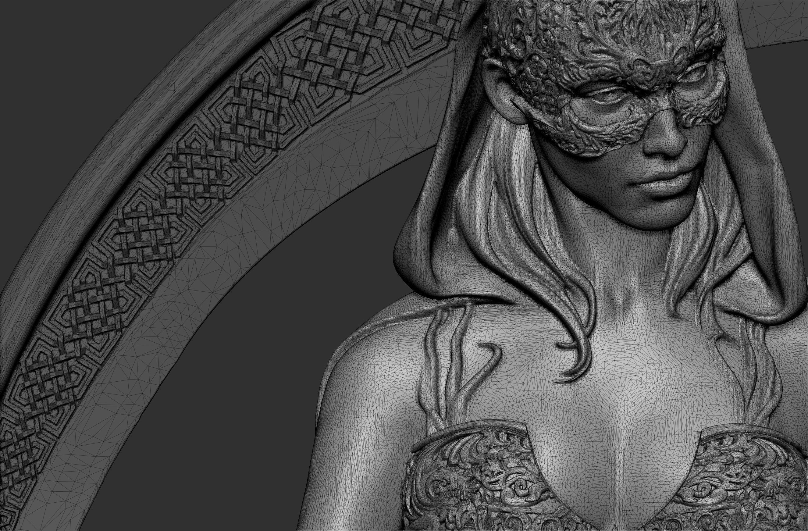 Bella Muerte 3D print model_8