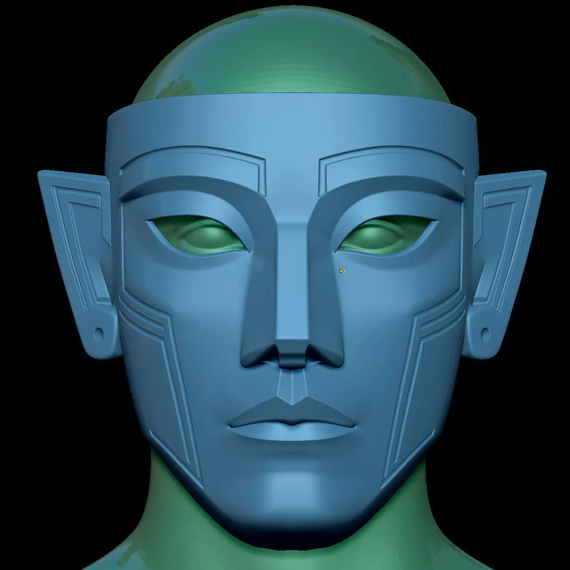 cosplay mask 3D print model