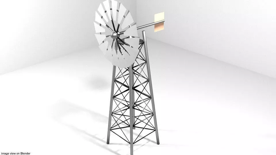 Windmill - Type 2 3D model
