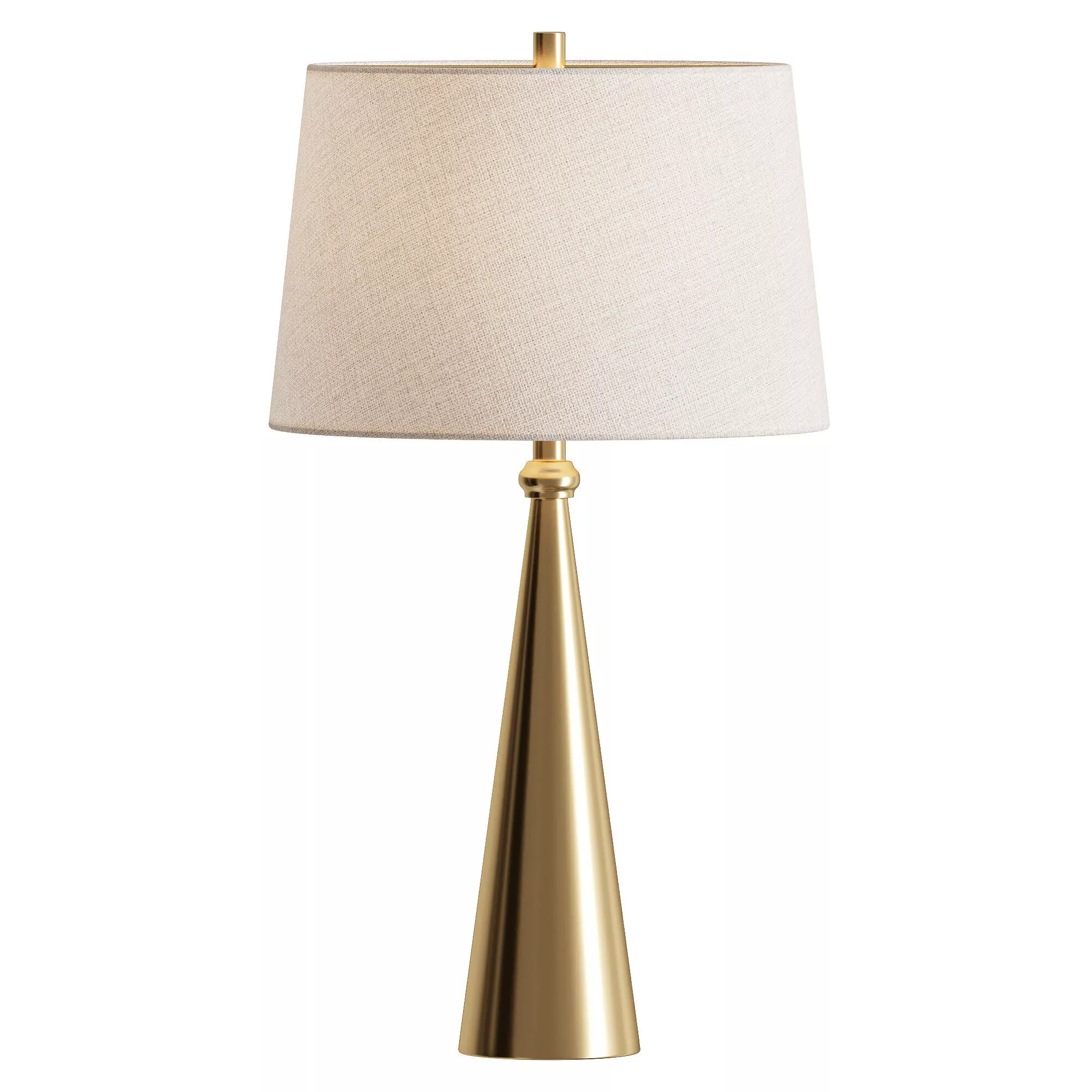 Cone Metal Table Lamp 3D model