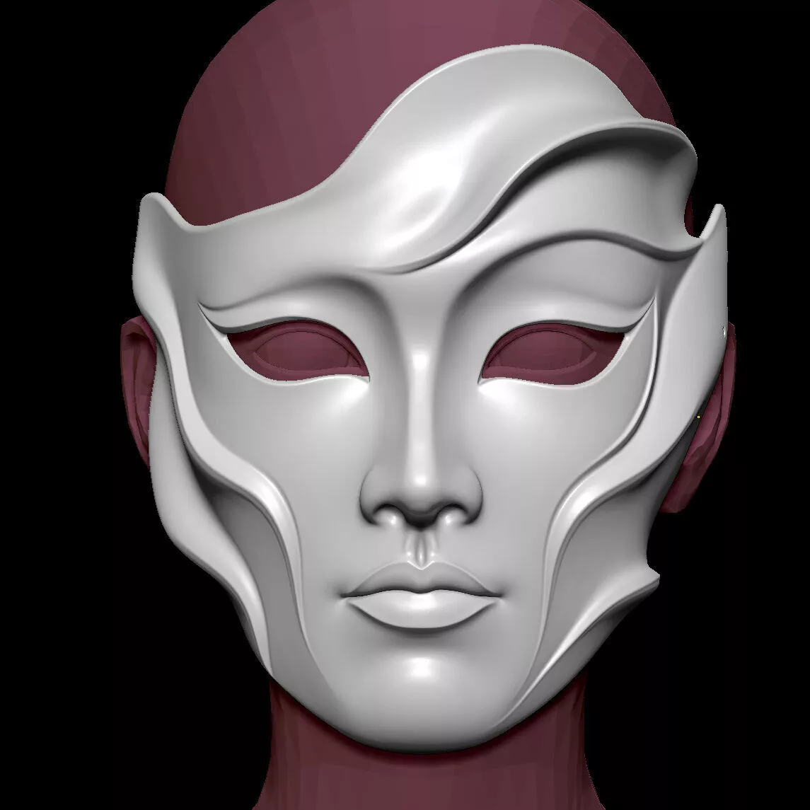 cosplay mask 3D print model