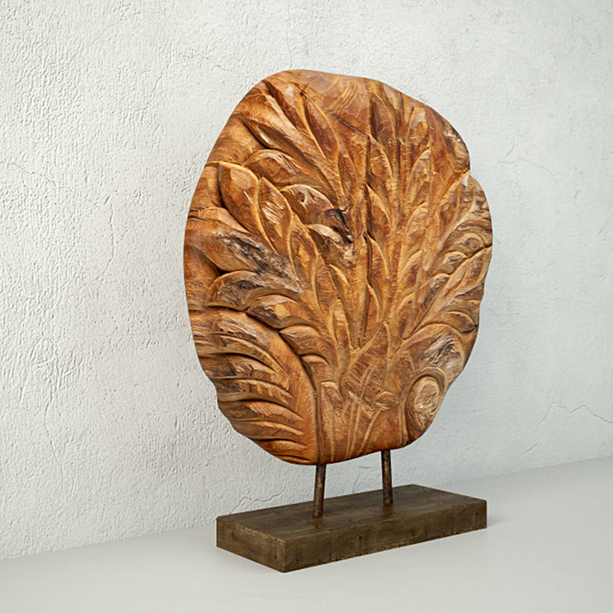 Piece of Wood With a Base by ZARA HOME 3D model_1