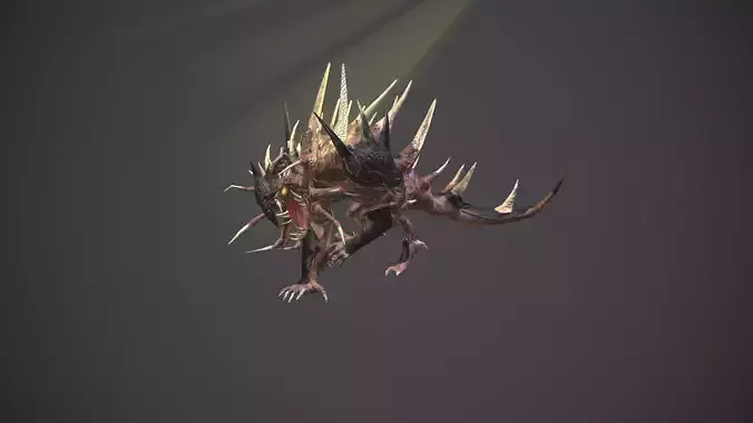 3d model Infernal dog
