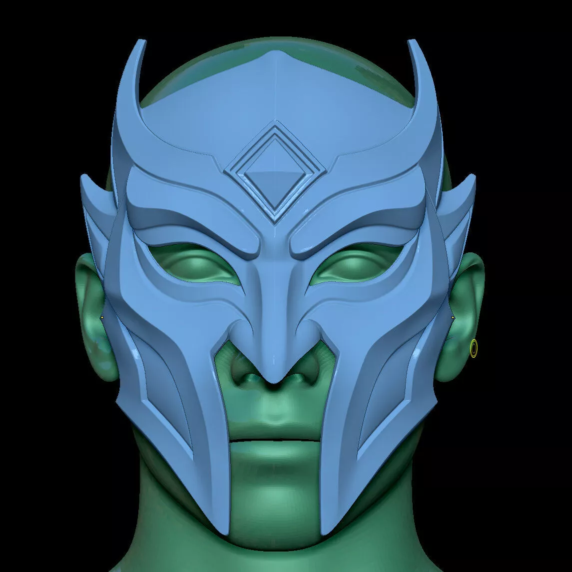 cosplay mask 3D print model