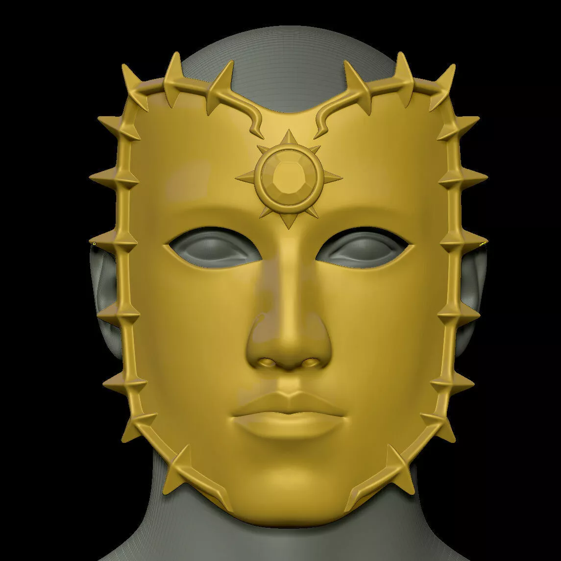 cosplay mask 3D print model