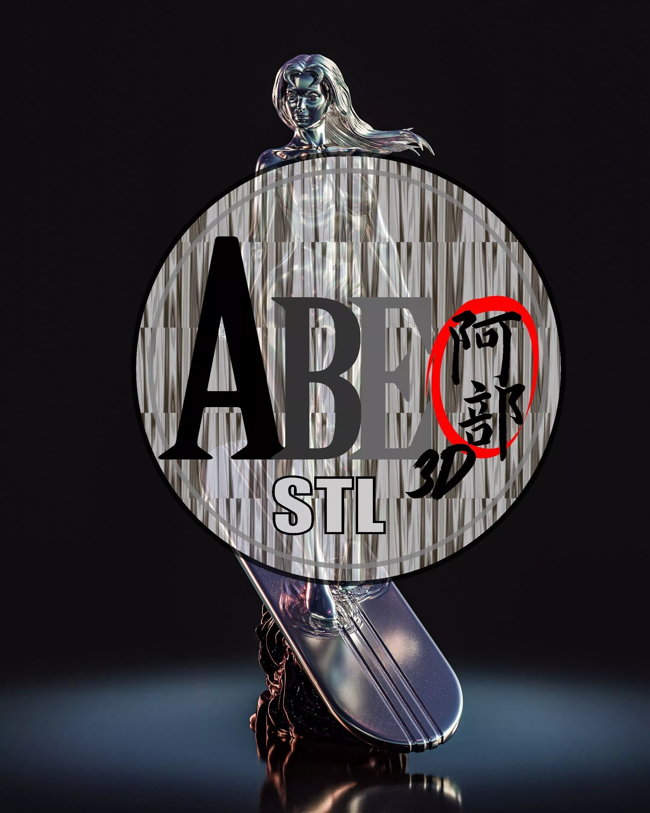 Shalla Bal Silver Surfer 3D print model