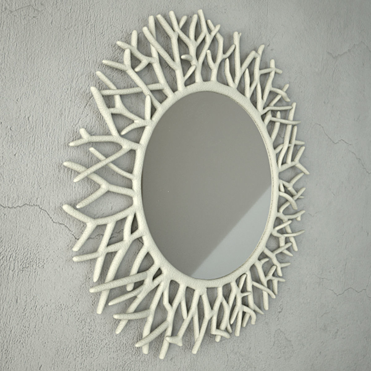 Coral Mirror by ZARA HOME 3D model_3