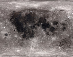 92k Moon Displacement Map 3D Model | CGTrader.com