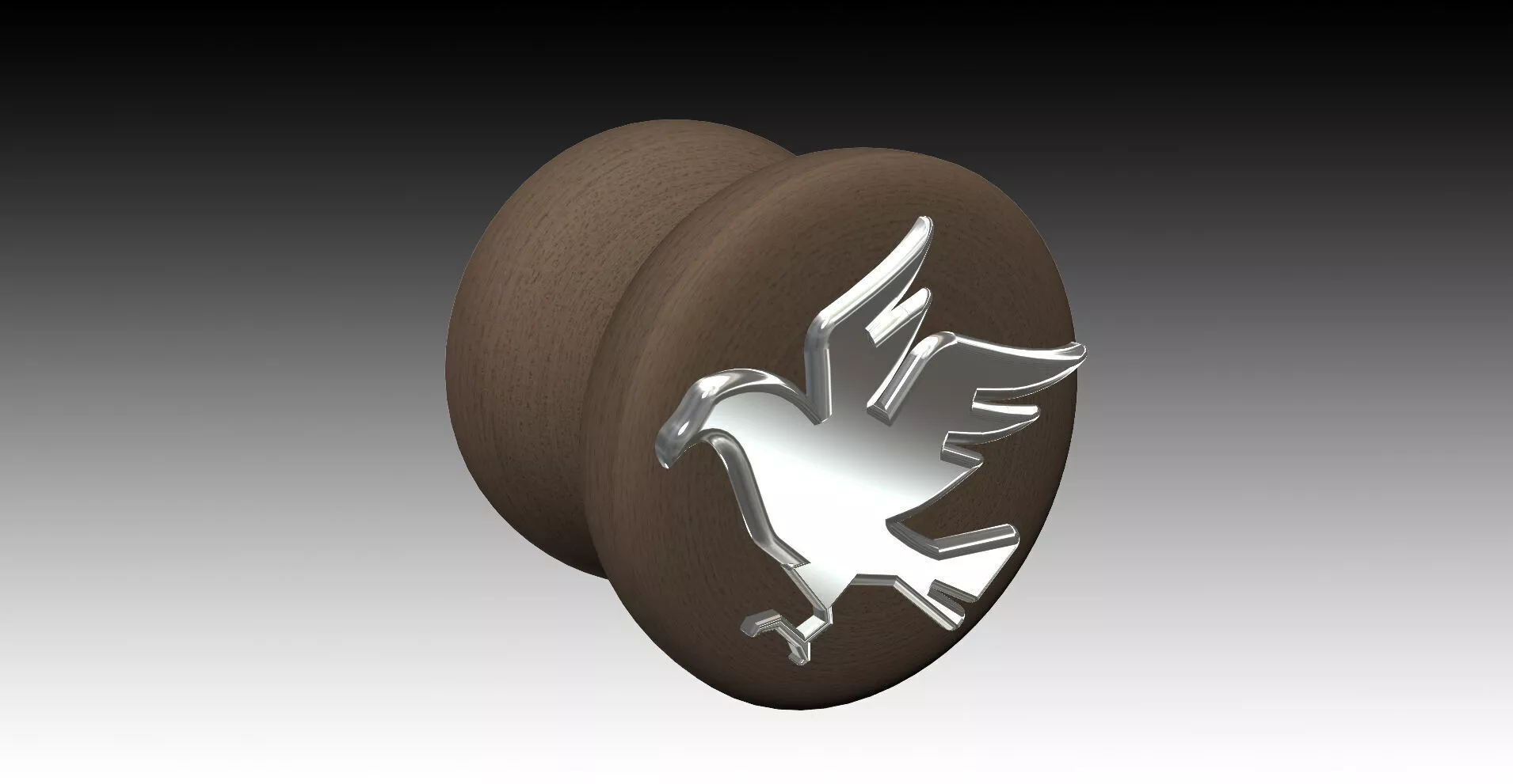 Yo-Yo third -Eagle- 3D print model