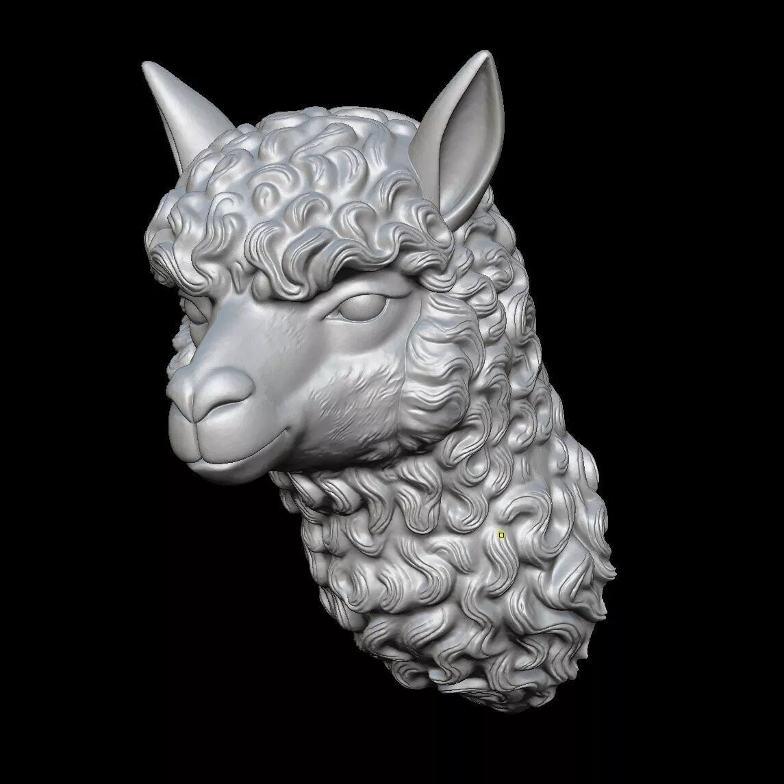 Alpaca 3D print model