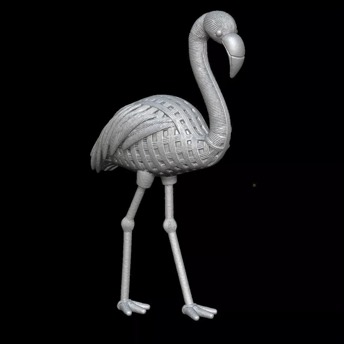 flamingo 3D print model