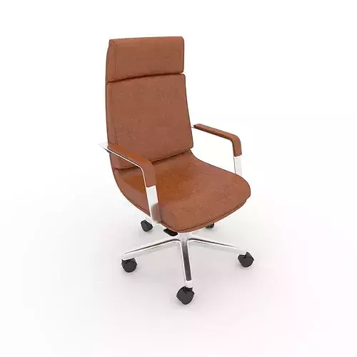 Executive Office Chair 04 3D model 6