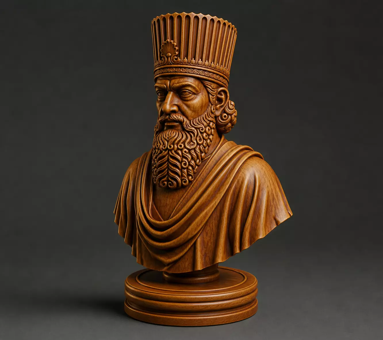 Persian King Chess Piece 3D print model