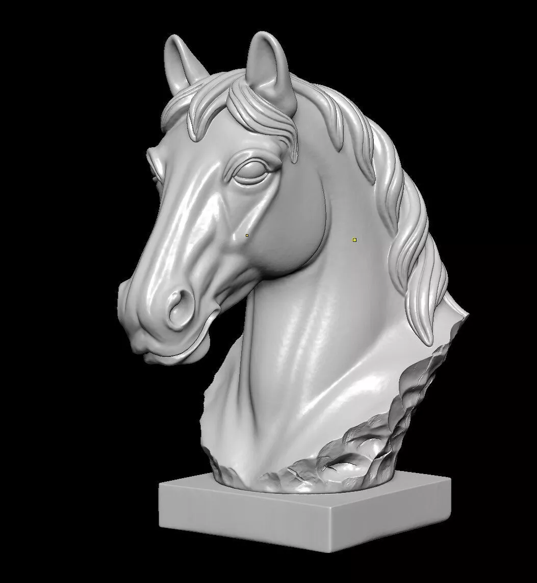 horse 3D print model