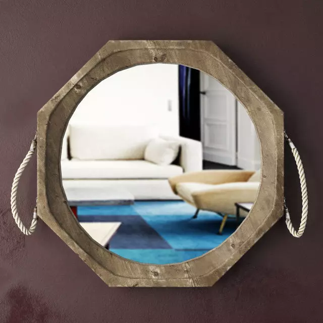 Garrett Wall Mirror 3D model_0
