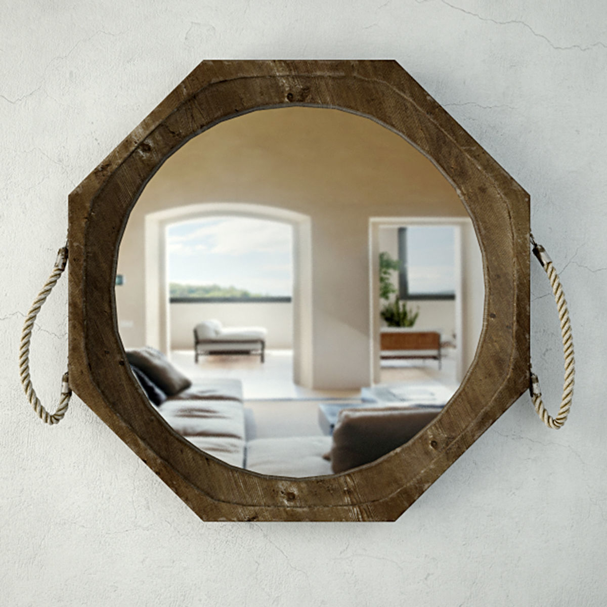 Garrett Wall Mirror 3D model_1