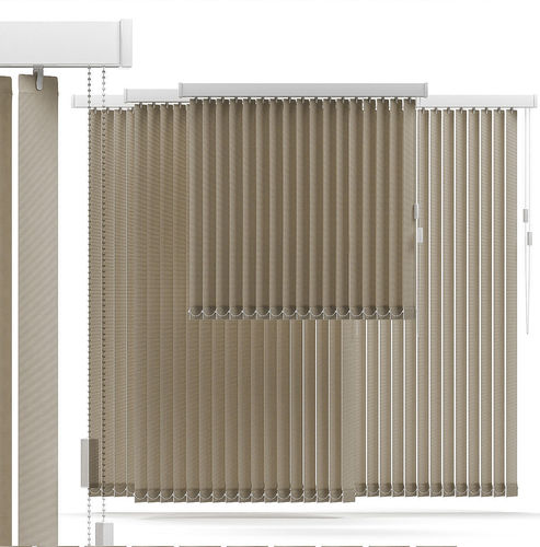 Vertical blinds 3D model
