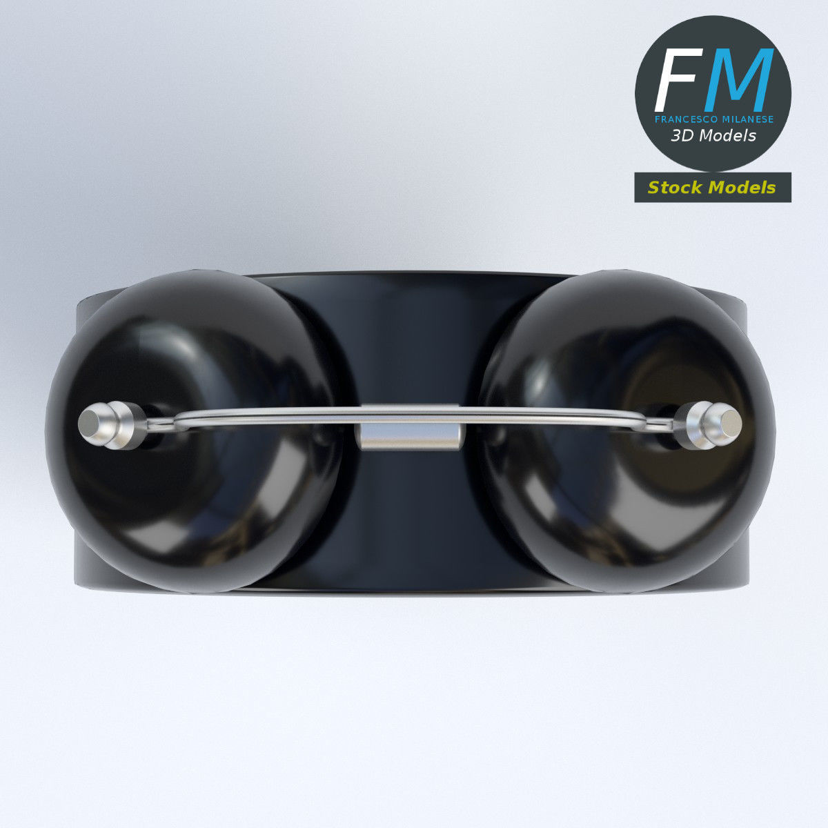 Alarm Clock 3D model_6