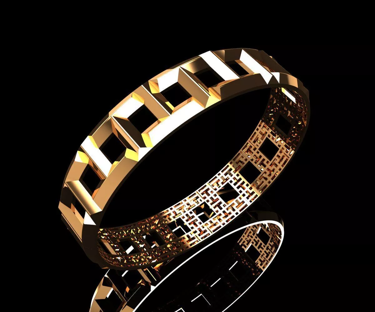 Gold Bangle 18gm 3D print model