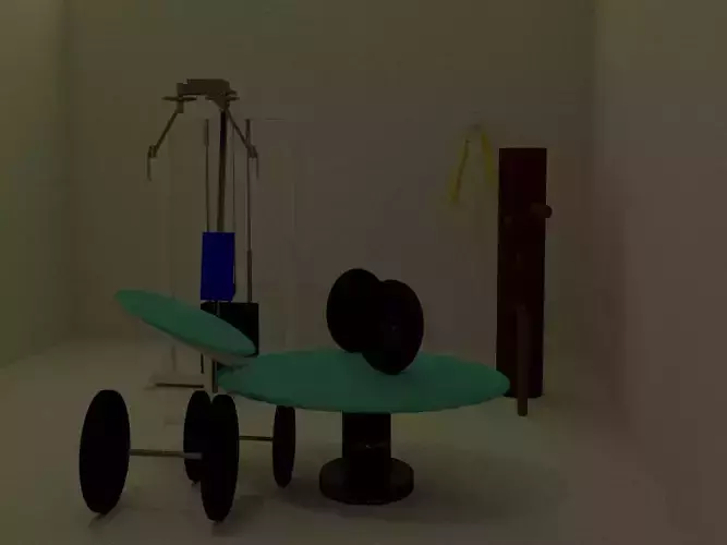 training assest 3D model
