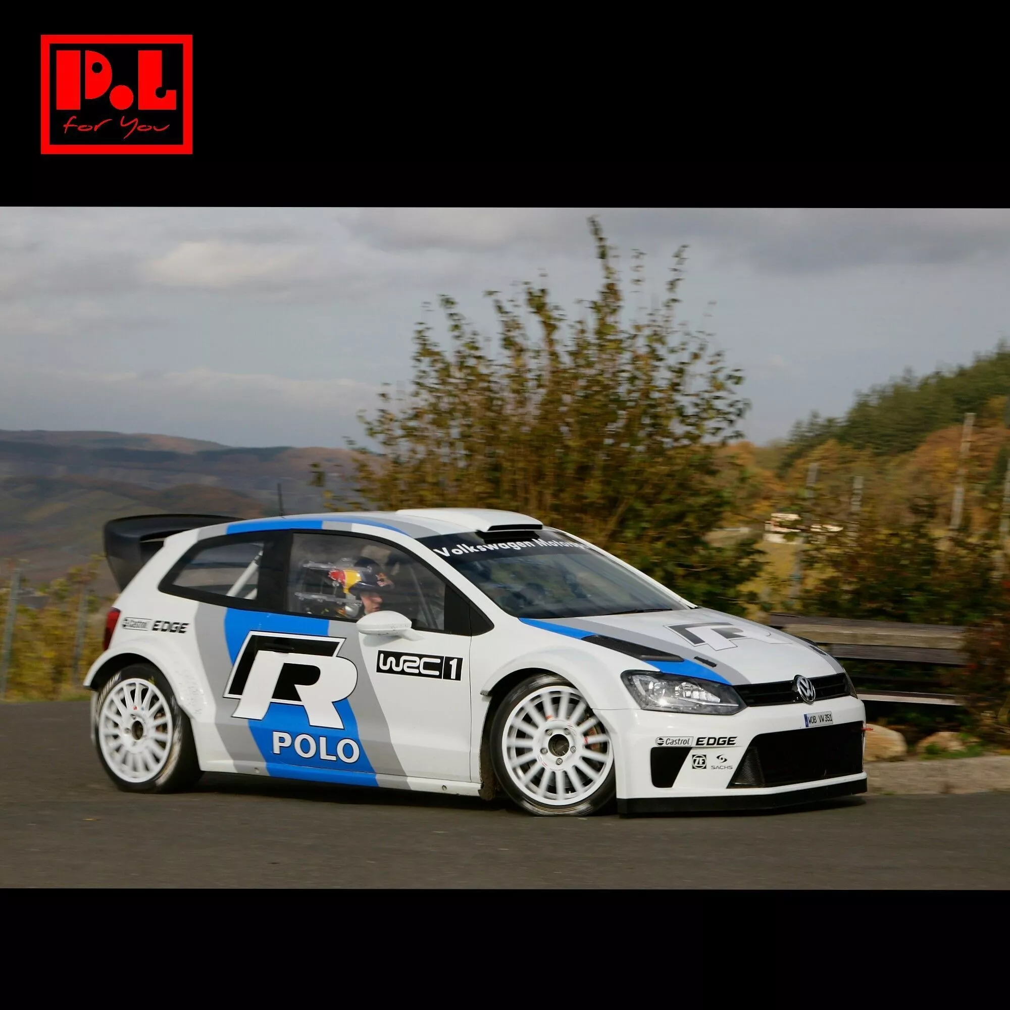 Volkswagen Polo R WRC 2011 3D model